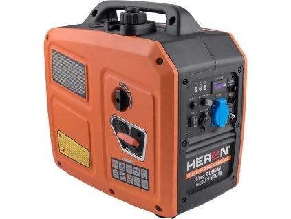 Tichá kapotovaná invertorová elektrocentrála HERON pro kempování a chatu